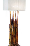 Bamboo Floor Lamp