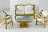 Bamboo Settee Set