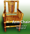 Bamboo Arm Chair