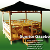 Bamboo Sunrise Gazebo