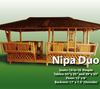 Bamboo Nipa Duo Gazebo